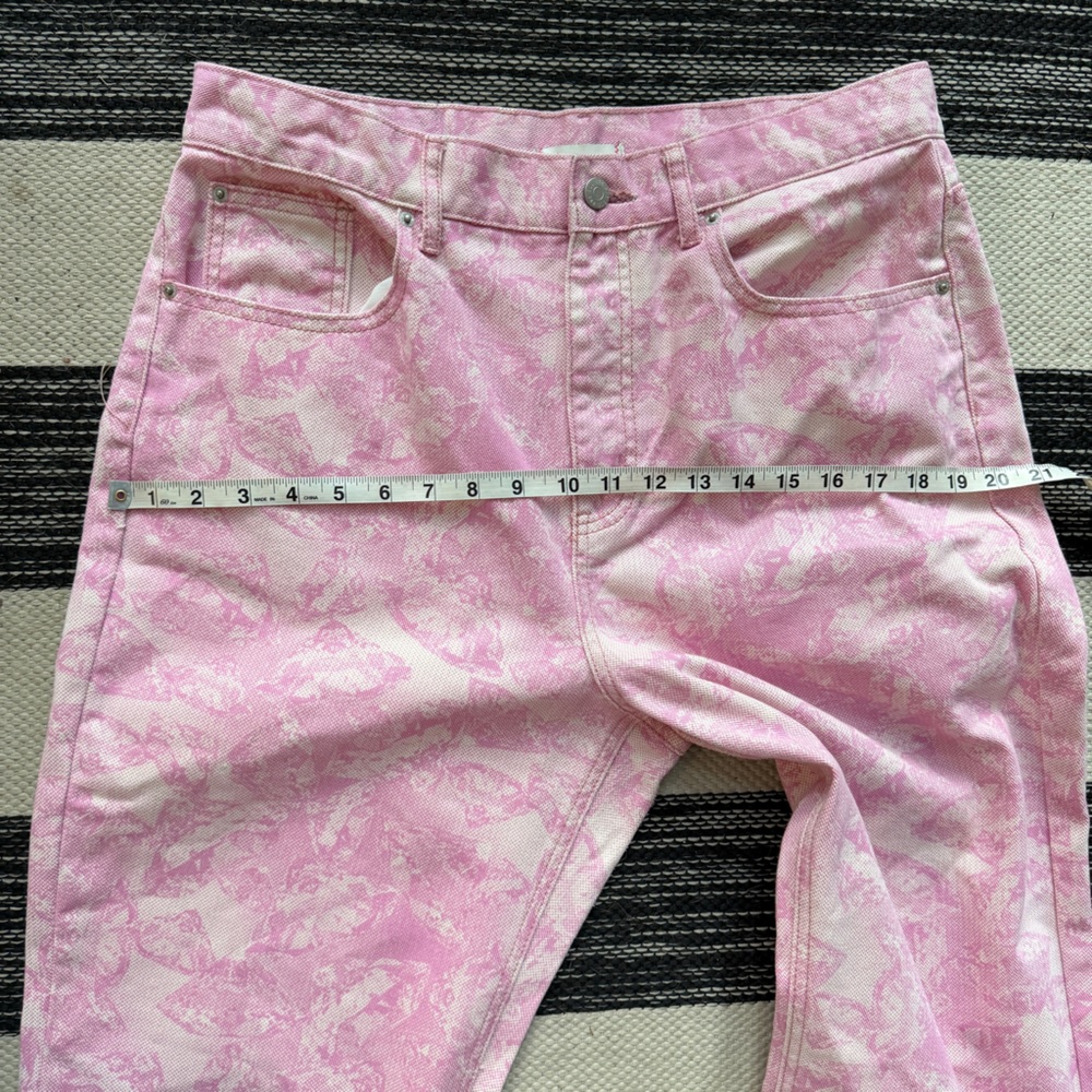 BDG Women's Light Pink Tie-dye Cowboy Jeans Size 32‎ - Picture 9 of 12